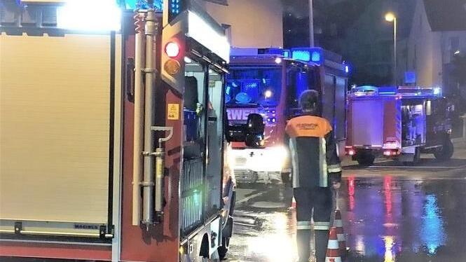 Ein kurzer Regenguss sorgte für 134 Einsätze in Herzogenaurach.  Foto: Sebastian Weber