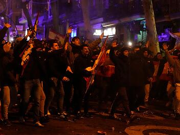 Demonstration in Madrid