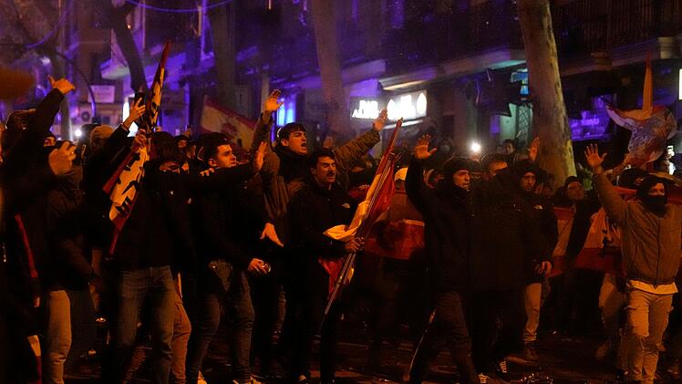 Demonstration in Madrid