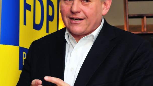 "Zeit, dass Liberale wieder Verantwortung übernehmen": Thomas Hacker, früher Fraktionsvorsitzender seiner Partei im Bayerischen Landtag, jetzt FDP-Bezirksvorsitzender. Foto: Stephan Herbert Fuchs