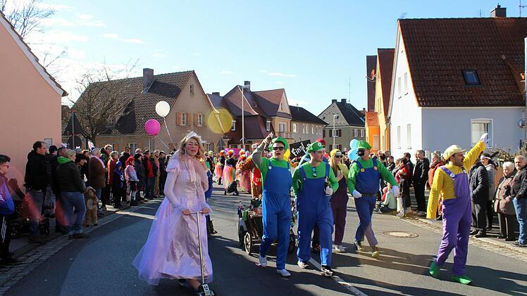 Faschingsumzug in Steinach. Foto: Werner Vogel
