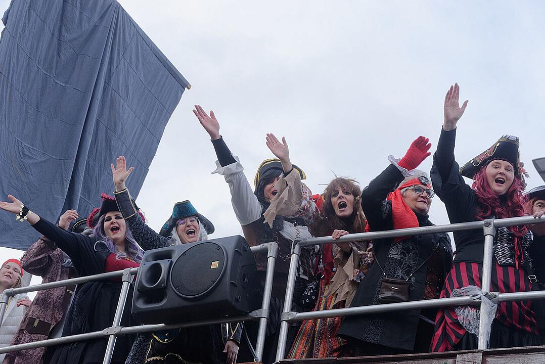 Der Jubiläumsumzug am Faschingsdienstag