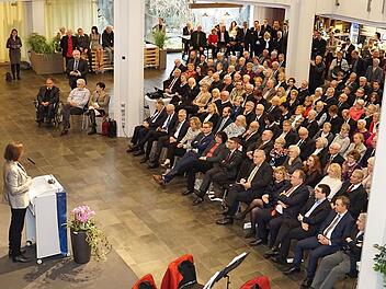 Landtagspräsidentin Ilse Aigner war der Ehrengast beim Neujahrsempfang der CSU in Erlangen.  Foto: Pascale Ferry