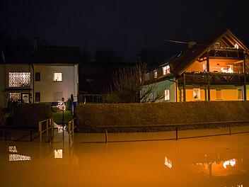 Hochwasser in Lanzendorf. Foto: Alexander Muck
