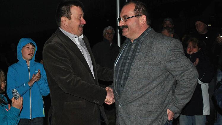 ... und ein fairer Verlierer Hubert Statt. Fotos: Evelyn Schneider