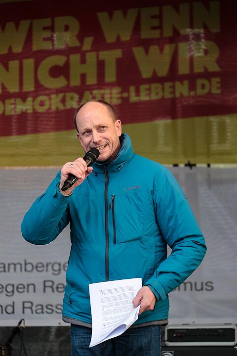 Fest der Demokratie, III. Weg und Anti-Nazi-Demonstrationen in Bamberg
