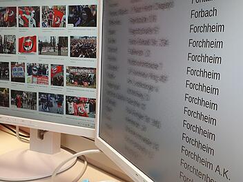 Im Netz wird eine Fake-Liste "Mitglieder der Antifa" verbreitet, auf der auch Namen und Adressen von Forchheimer Bürgerinnen und Bürgern stehen. Foto: Ronald Heck