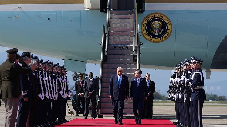 US-Präsident Trump in Südkorea