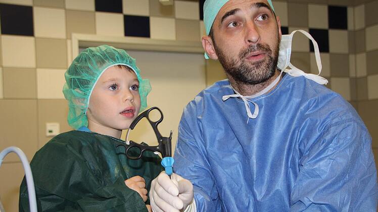 Eindrücke vom Tag der offenen Tür in der Prümmer-Klinik. Die Aktion ist teil der Bad Brückenauer Gesundheitsstadt. Foto: Ulrike Müller