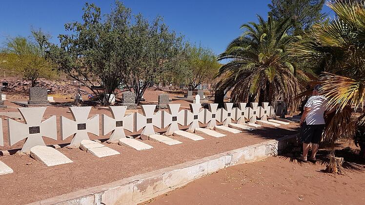 Soldatenfriedhof in Namibia