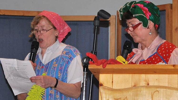 Marianne Baum und Barbara Weidner. Foto: Stretz