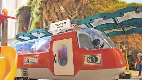 Der Wunsch des S-Bahn-Haltes Forchheim-Nord ist hier Wirklichkeit.