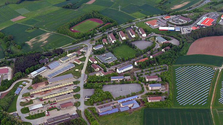 Die einstige Kaserne.