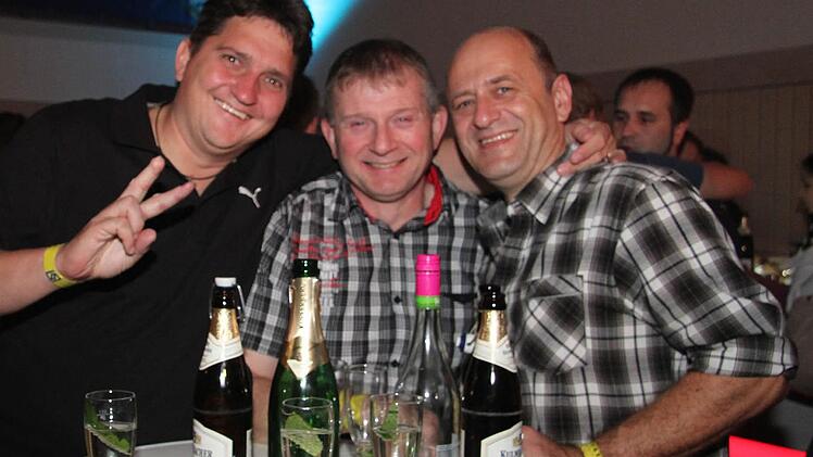 Die Stimmung war bestens - bei den Jungs...