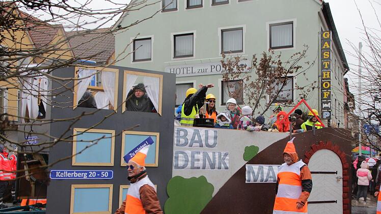 Faschingszug in Höchstadt  Foto: Theresa Schiffl