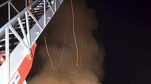 Gro&szlig;brand in Schreinerei