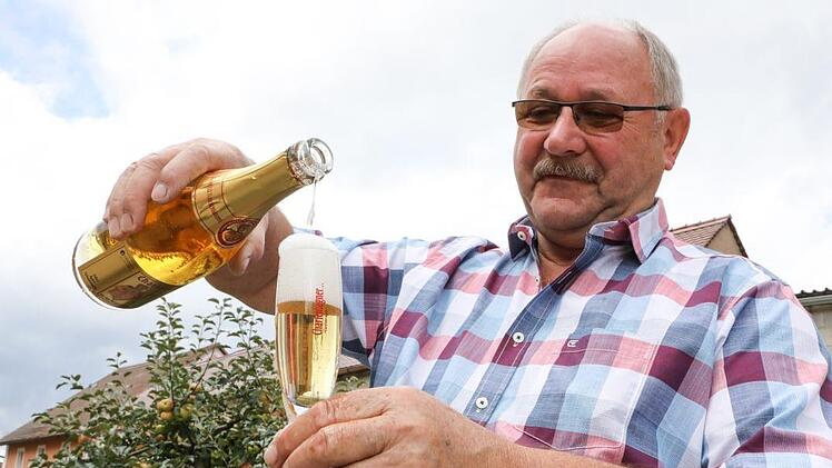 Otto Siebenhaar aus Dietzhof ist einer von fünf Charlemagner-Produzenten des Landkreises. Foto: Barbara Herbst