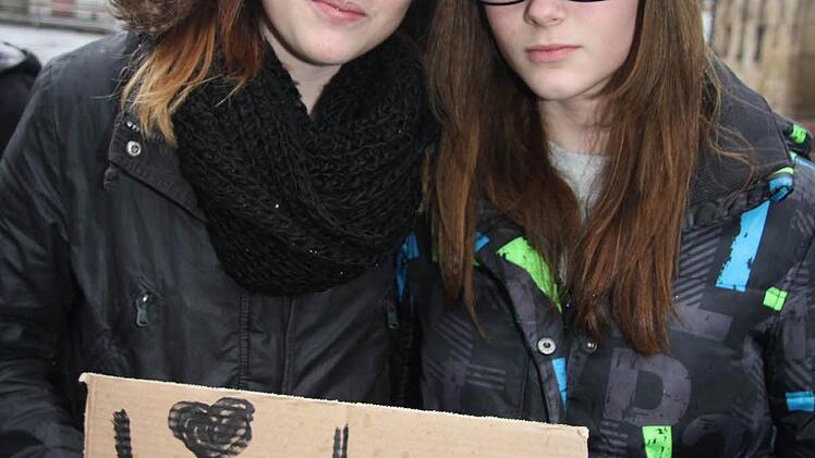 Jacqueline Kummer und Lisa Marie Tölch waren gerne mit dabei.