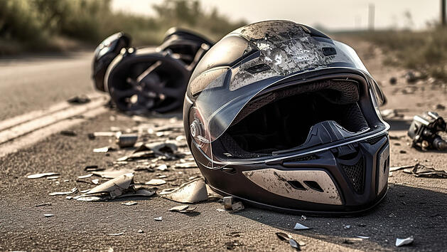 Motorrad, Motorradunfall
