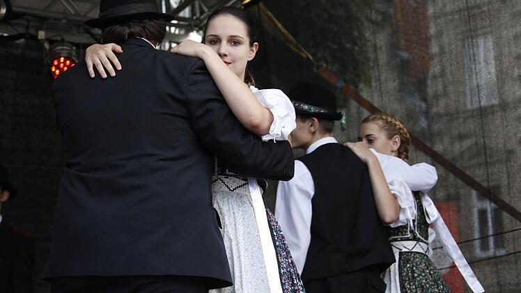 Kronach feierte sich und seine Geschichte beim Historischen Stadtspektakel. Foto: Matthias Hoch