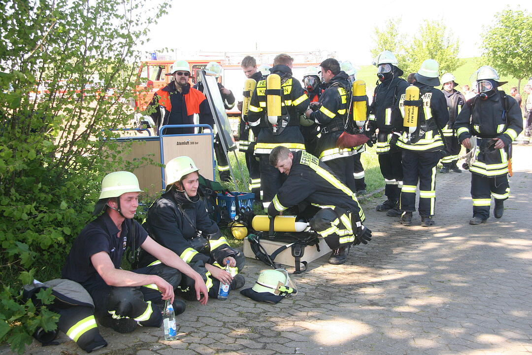 Feuer auf Aussiedlerhof