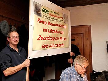 Die Landwirte  sind gegen die Südumfahrung.Richard Sänger