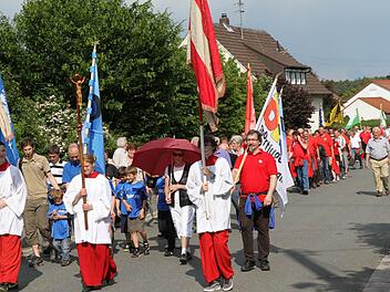 Bei der Wallfahrt in HallerndorfFotos: Erlwein