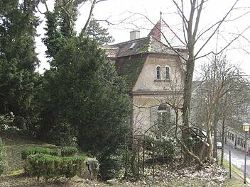 Das Archivbild zeigt die Villa Schröppel und einen Teil des dazu gehörenden Gartens vor Beginn der Sanierung. Foto: Stadt Bamberg