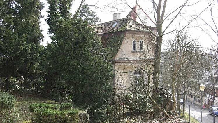 Das Archivbild zeigt die Villa Schröppel und einen Teil des dazu gehörenden Gartens vor Beginn der Sanierung. Foto: Stadt Bamberg