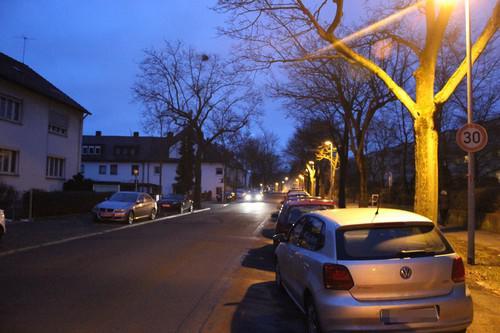 28.01.2014 Kloster-Banz-Straße Richtung Zollnerstraße