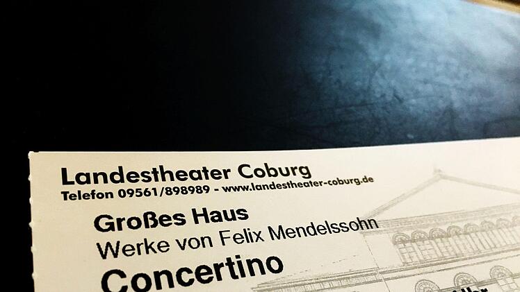 Mendelssohns "Schottische" erklang beim Concertino im Landestheater CoburgFoto: Jochen Berger