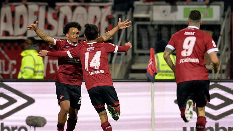 Yuya Kubo traf zum 1:0 für den FCN. Foto: Timm Schamberger/dpa