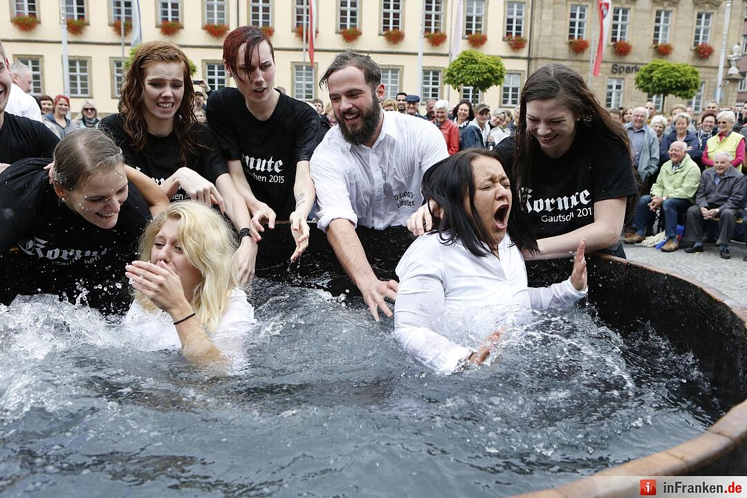 Gautschfeier 2015 der Mediengruppe Oberfranken in Bamberg