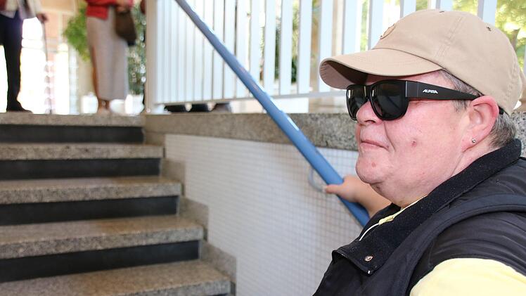 Eindrücke vom Test mit Mitgliedern des Bayerischen Blinden- und Sehbehinderten-Bundes. Foto: Ralf Ruppert