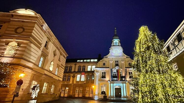 Stimmungsvoll: die Kulmbacher Weihnachtsbeleuchtung. Foto: Jürgen Gärtner
