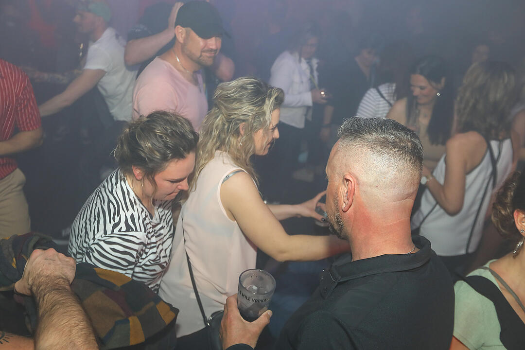 Mit DJ Andy, DJ Matze, DJ Dieter M Geis, DJ Franky