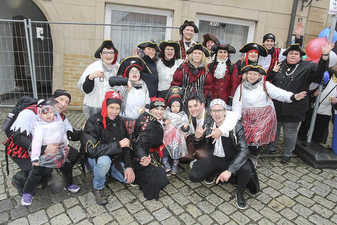 Narrentreiben in Stadtsteinach 2024
