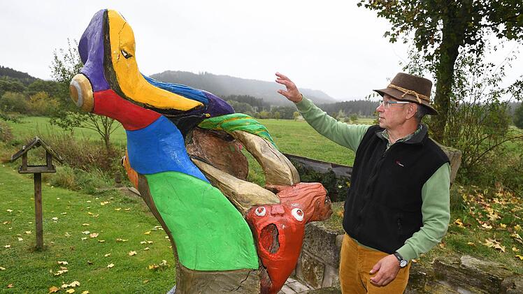 Zu Gast bei Gottfried Grau in Grössau. Foto: Ronald Rinklef