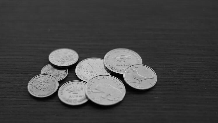 Kroatische Kuna-Münzen