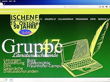 Screenshot der neuen Homepage www.gruppe47.de