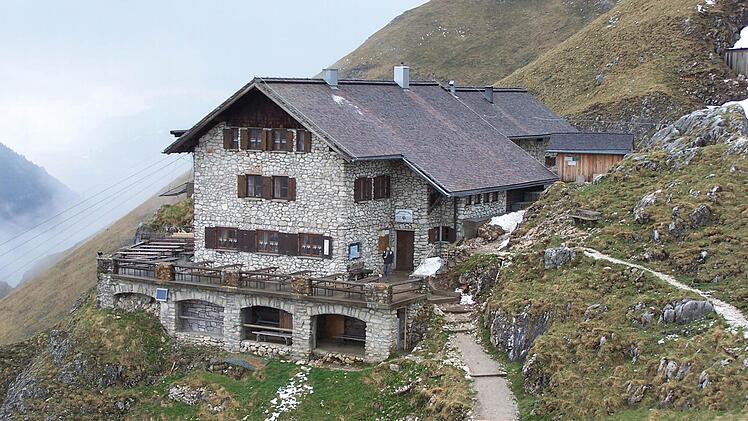 Bad Kissinger Hütte am Aggenstein.