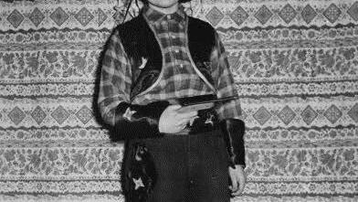Hanns Steinhorst 1953 als Cowboy