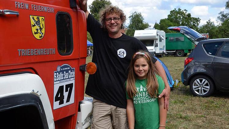 Globetrotter-Treff in Nickersfelden.Peter Rauch