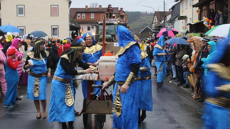Sinntaler Faschingszug in Altengronau am 30. Januar 2016 Foto: Steffen Vetter