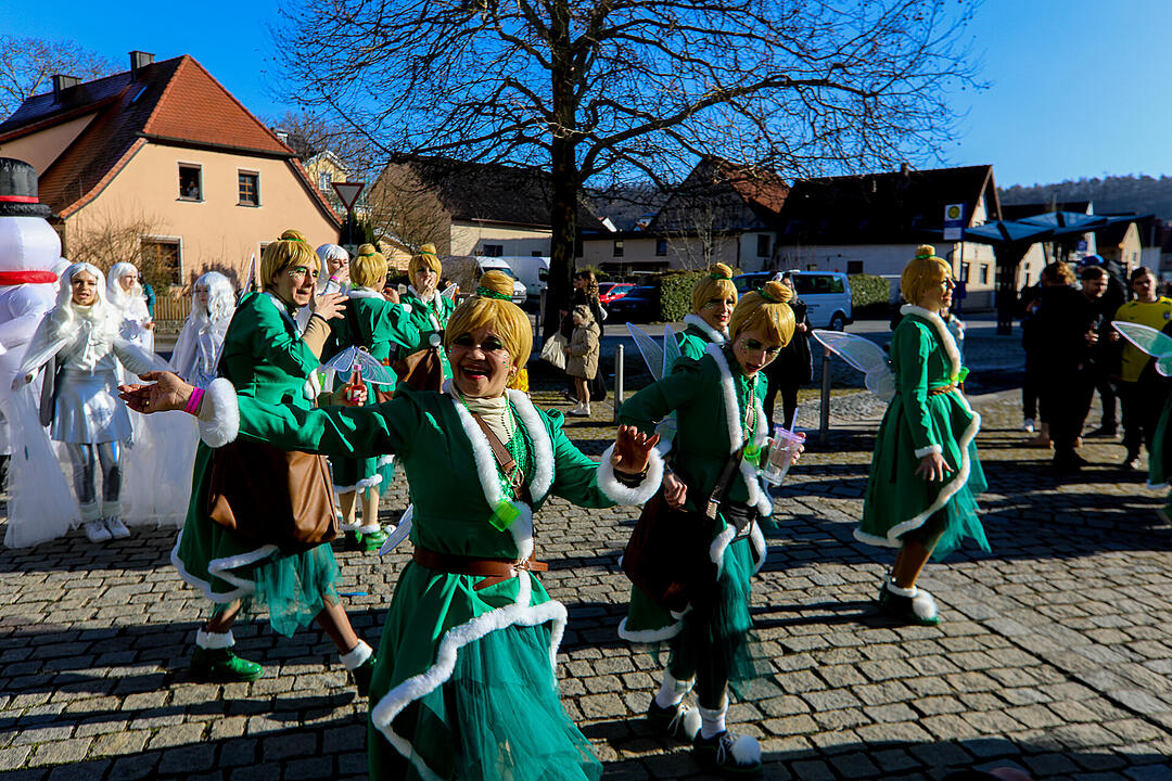 Fasching in Sand am Main!