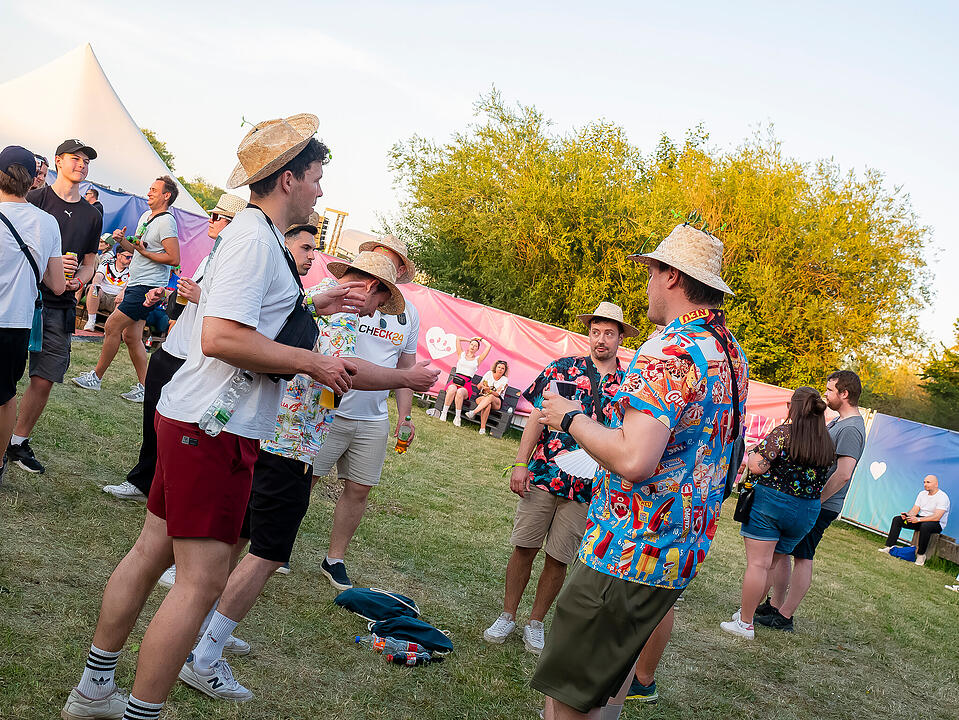 Erstklassiges Festivalfeeling