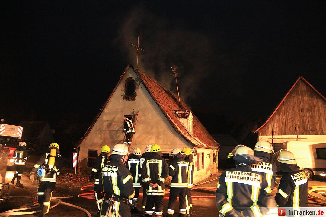 Brand in Kleinseebach