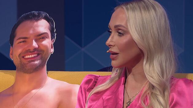 Beverlys Match Jimi Blue war nur als Pappaufsteller anwesend.