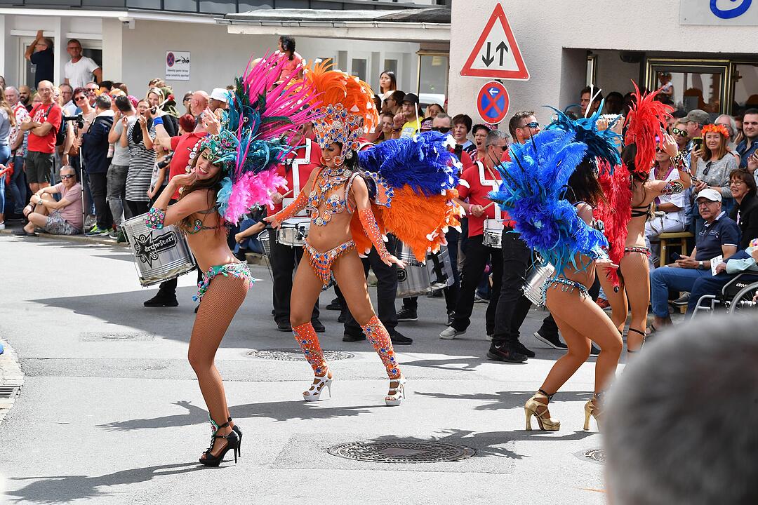 Umzug beim Samba-Festival in Coburg