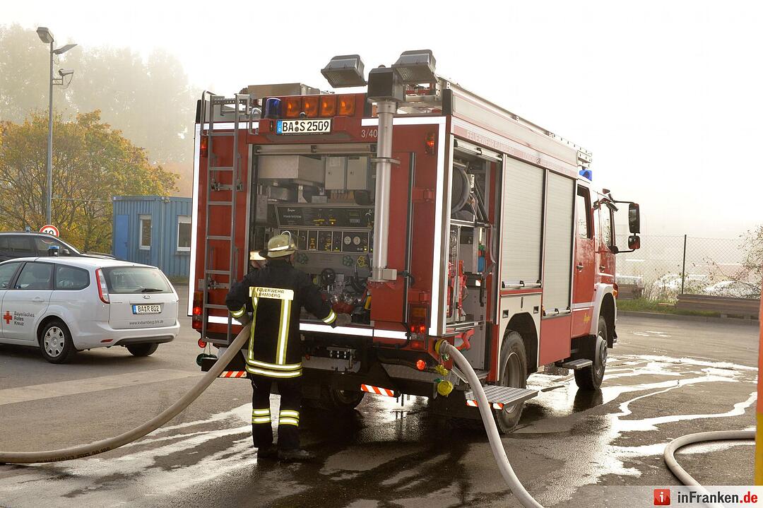 Brand in Müllheizkraftwerk